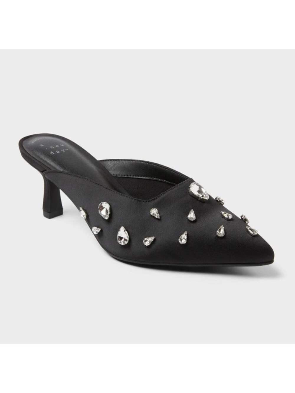 Women’s Katia Heels with Memory Foam Insole - a New Day™ Black 7.5 Boxed